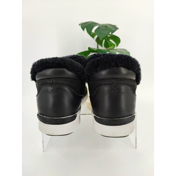 OluKai Women’s Malua Hulu Comfort Black Leather Booties Size 8.5 US - Picture 3 of 9